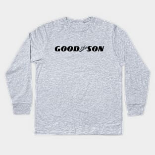 Goodson Wingfoot (Gold) Kids Long Sleeve T-Shirt